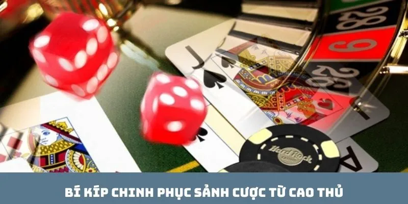 Bí kíp chinh phục sảnh cược từ cao thủ